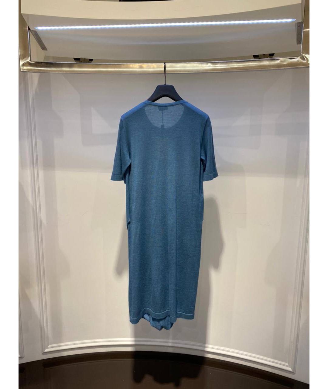 FENDI Синее повседневное платье, фото 2
