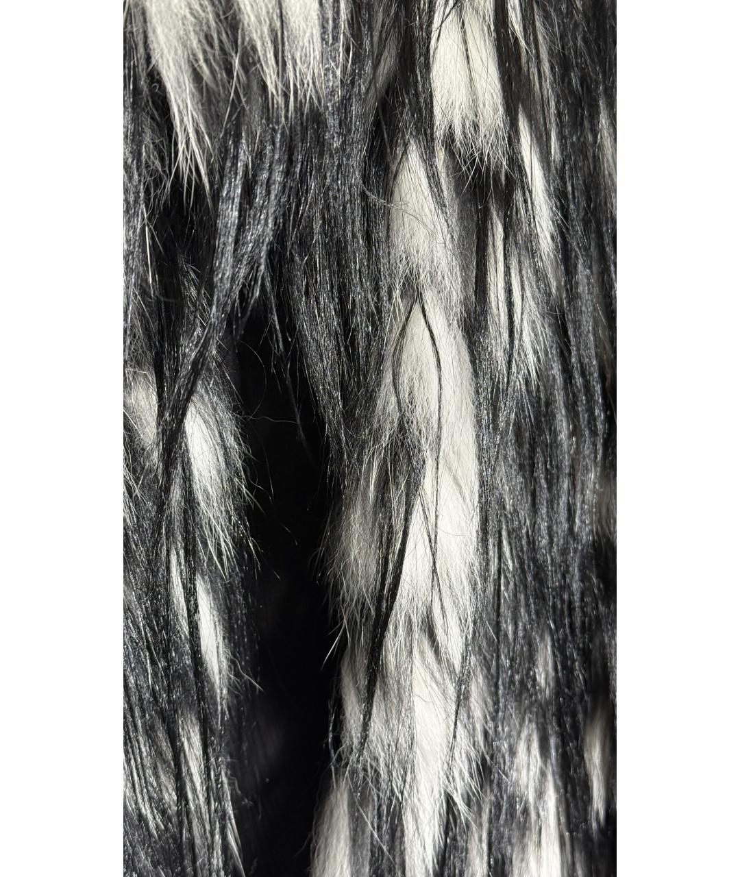 PRADA Черная меховая шуба, фото 4