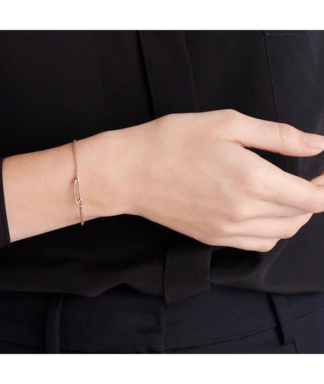 HERMES Розовый браслет из розового золота, фото 7