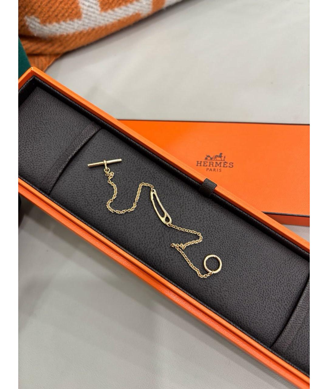 HERMES Розовый браслет из розового золота, фото 6