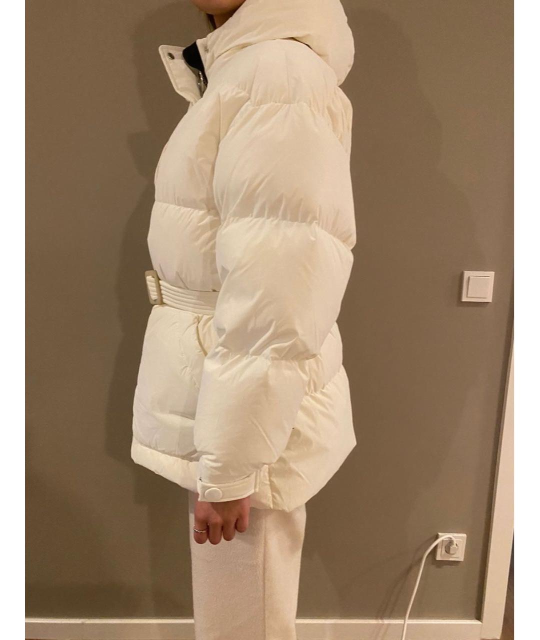 IENKI IENKI Белый полиамидовый пуховик, фото 7