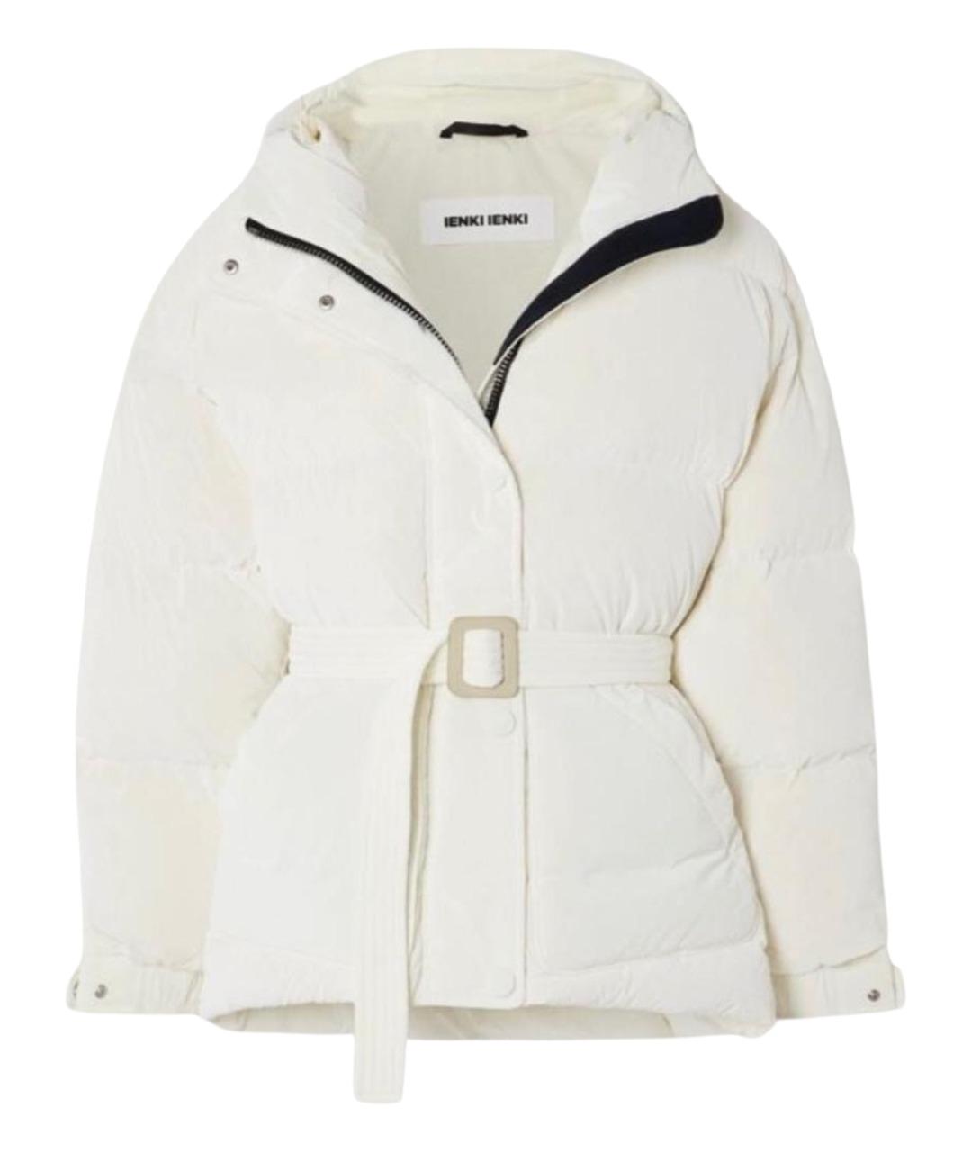 IENKI IENKI Белый полиамидовый пуховик, фото 1