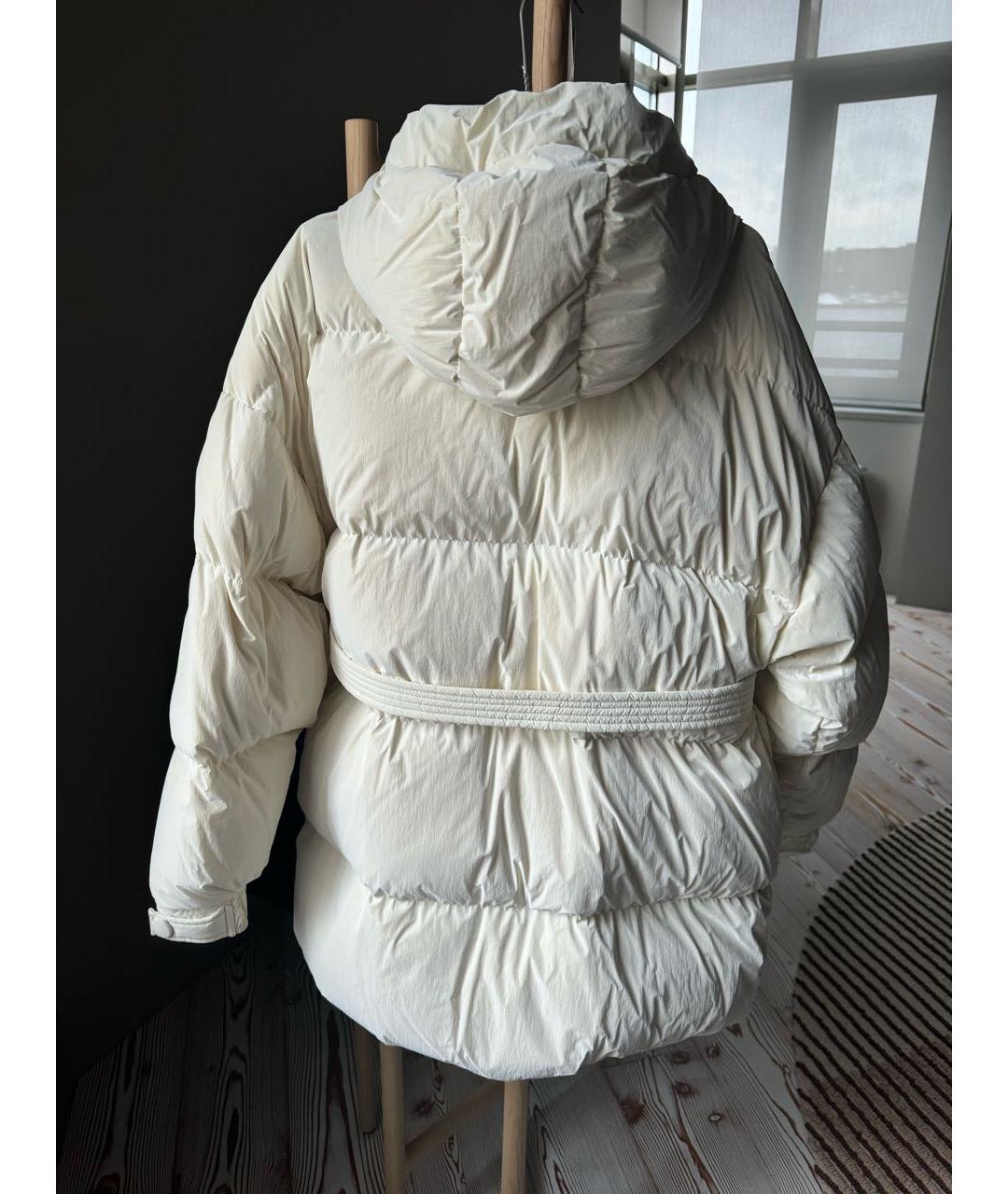 IENKI IENKI Белый полиамидовый пуховик, фото 3