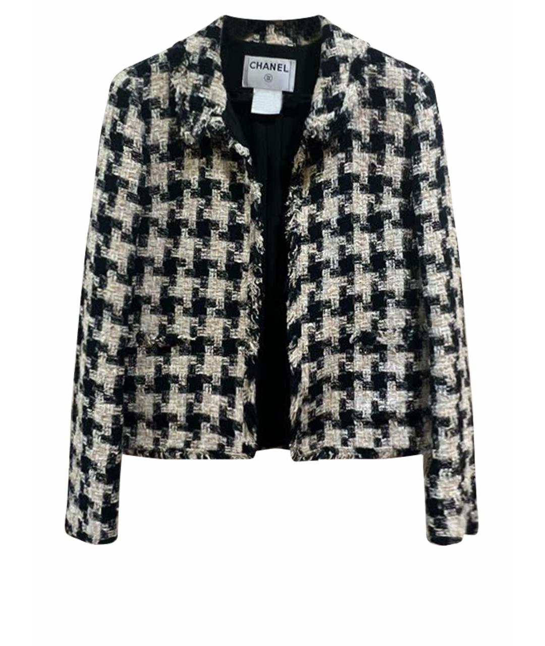 CHANEL Мульти хлопковый жакет/пиджак, фото 1