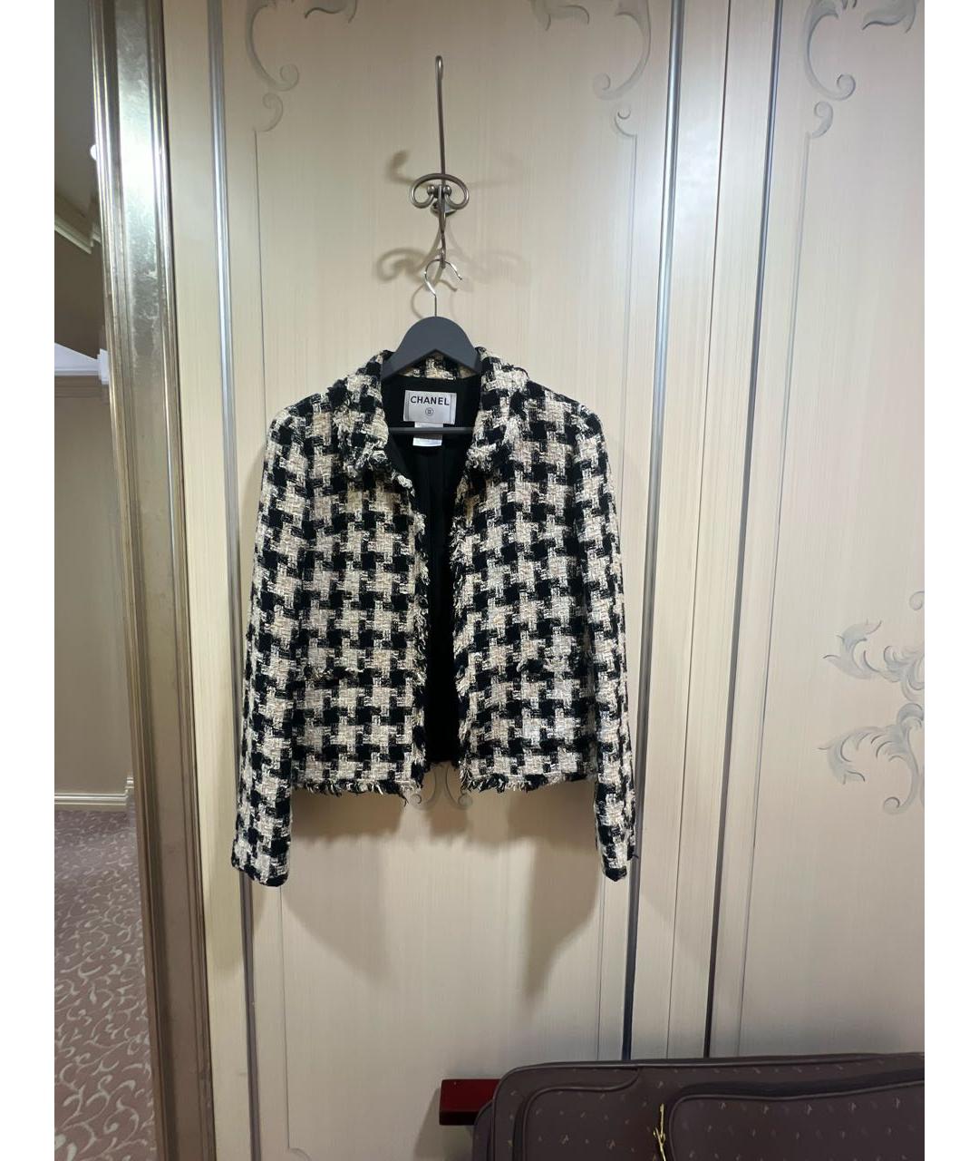 CHANEL Мульти хлопковый жакет/пиджак, фото 5
