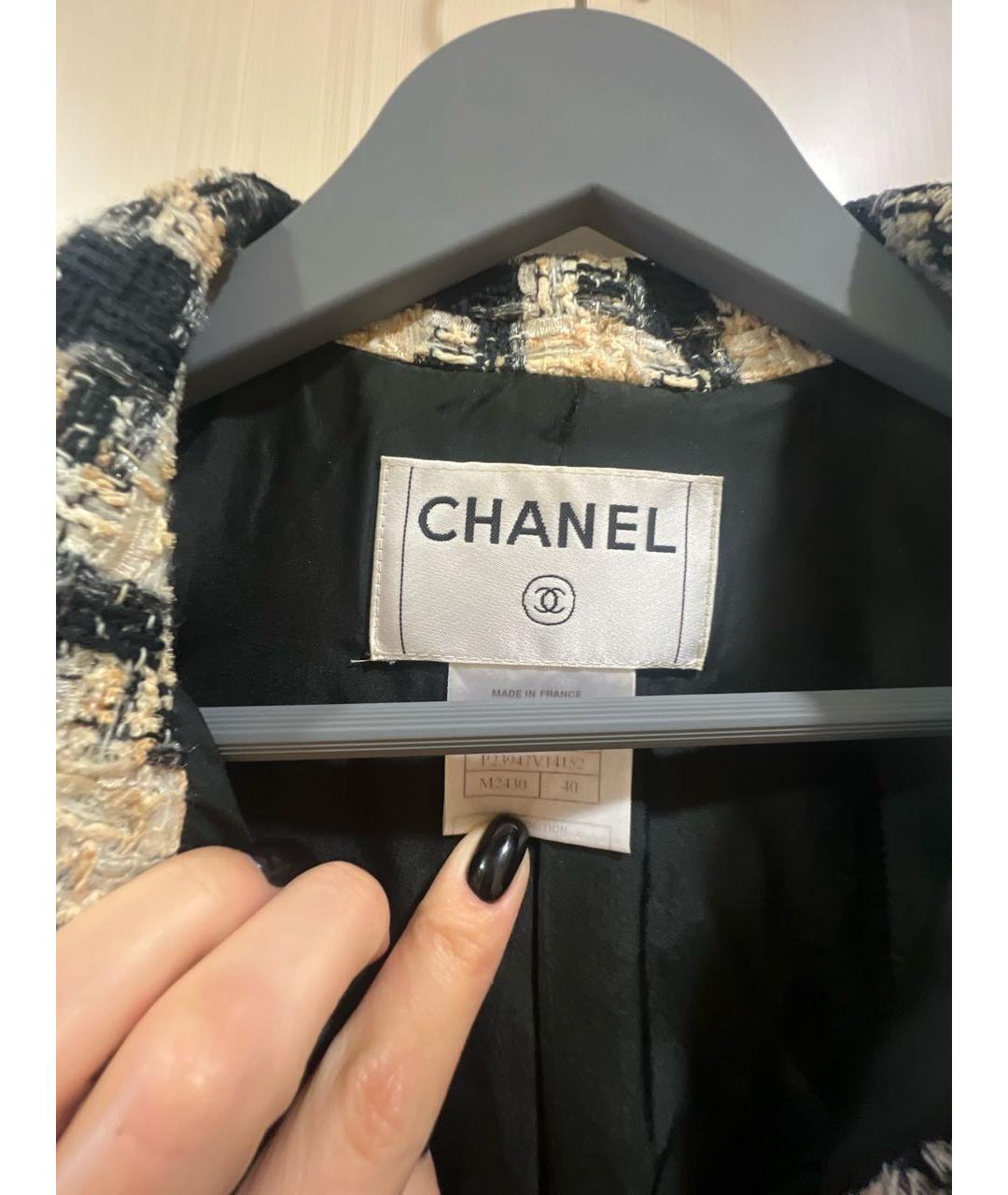 CHANEL Мульти хлопковый жакет/пиджак, фото 3