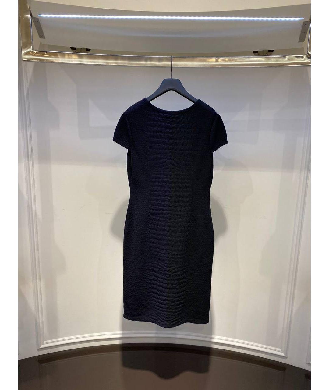 FENDI Темно-синее повседневное платье, фото 2