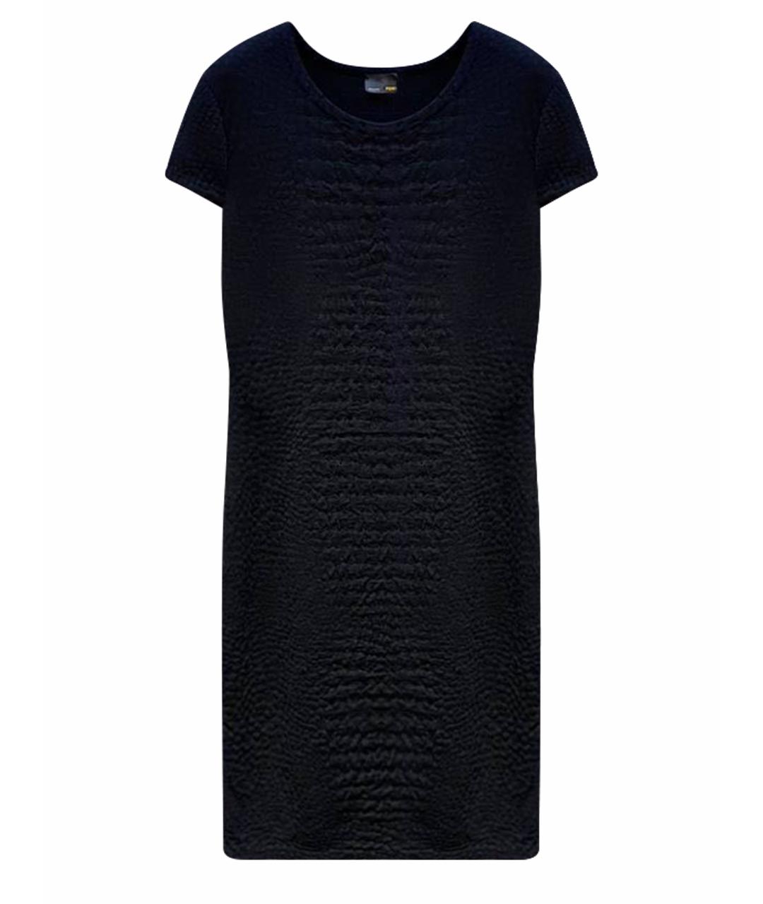 FENDI Темно-синее повседневное платье, фото 1