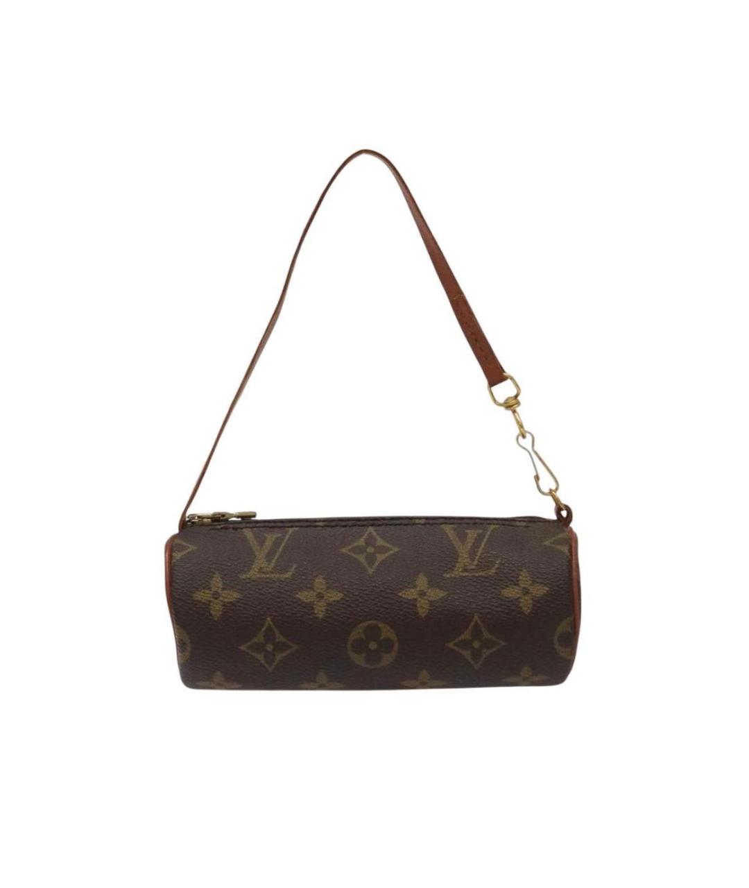 LOUIS VUITTON Коричневая сумка с короткими ручками, фото 9