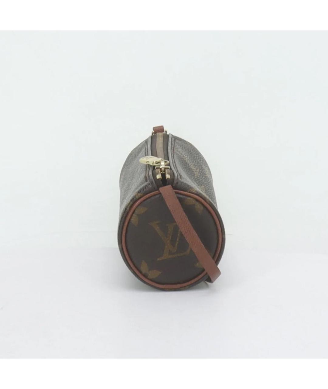 LOUIS VUITTON Коричневая сумка с короткими ручками, фото 4