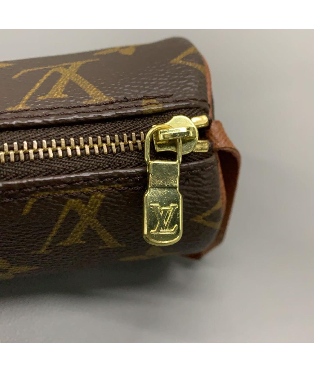 LOUIS VUITTON Коричневая сумка с короткими ручками, фото 8