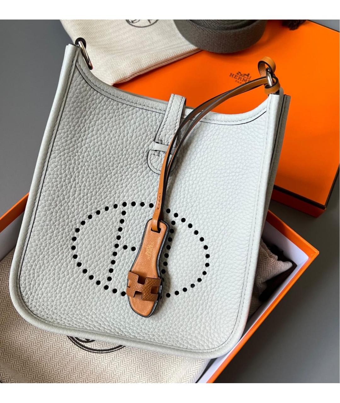 HERMES Коричневый брелок, фото 2