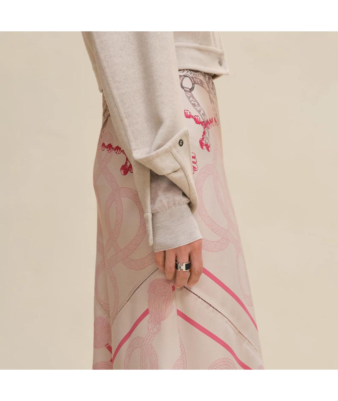 HERMES Бежевая кашемировая куртка, фото 4