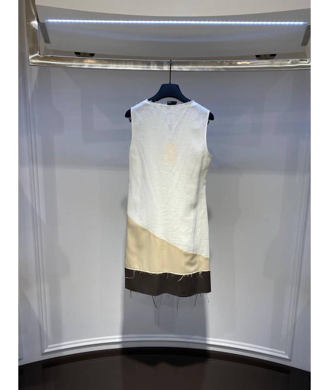 FENDI Мульти повседневное платье, фото 2