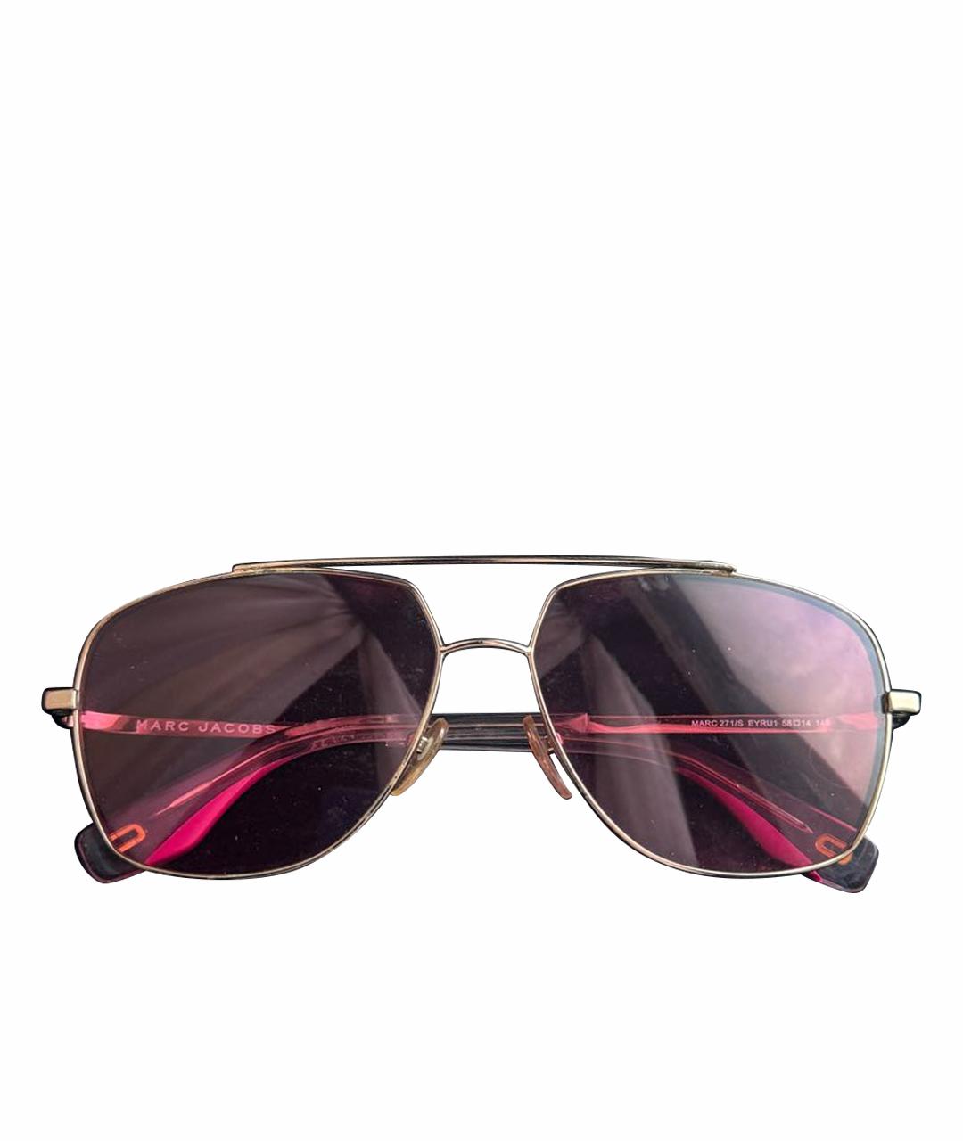 MARC JACOBS Коралловые металлические солнцезащитные очки, фото 1