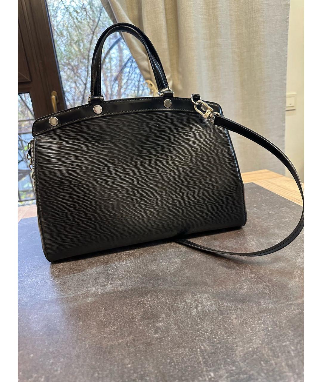 LOUIS VUITTON Черная сумка с короткими ручками, фото 3