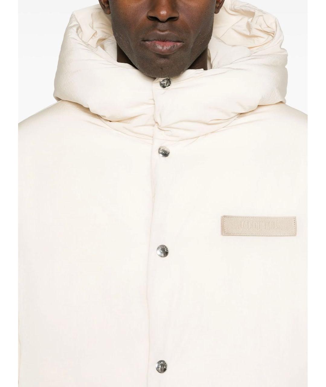 JACQUEMUS Белый пуховик, фото 3