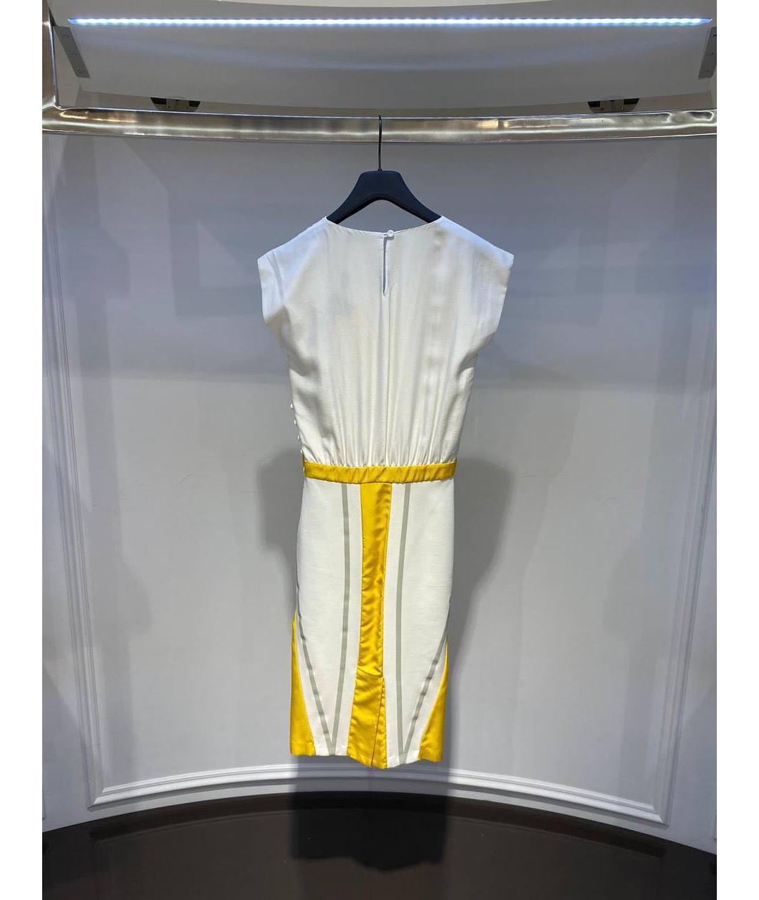 FENDI Белый сарафан, фото 2