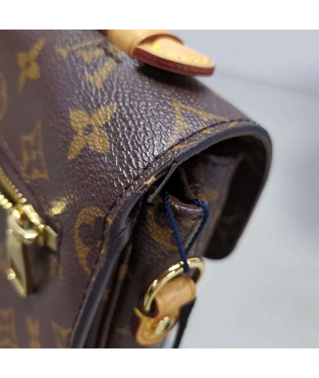 LOUIS VUITTON Коричневая сумка через плечо, фото 7