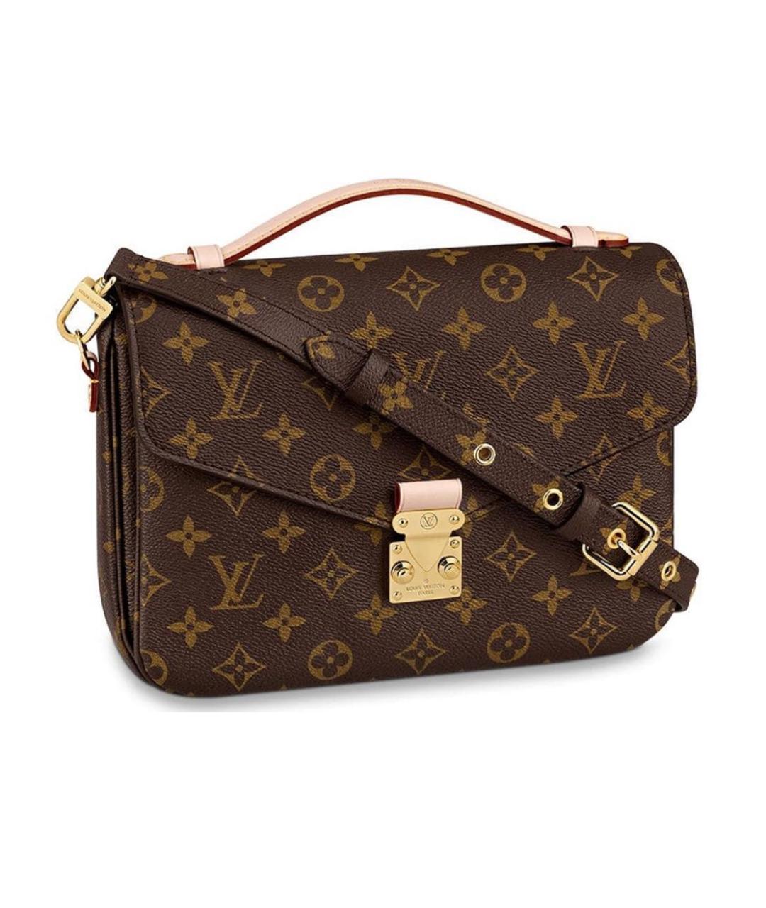 LOUIS VUITTON Коричневая сумка через плечо, фото 1