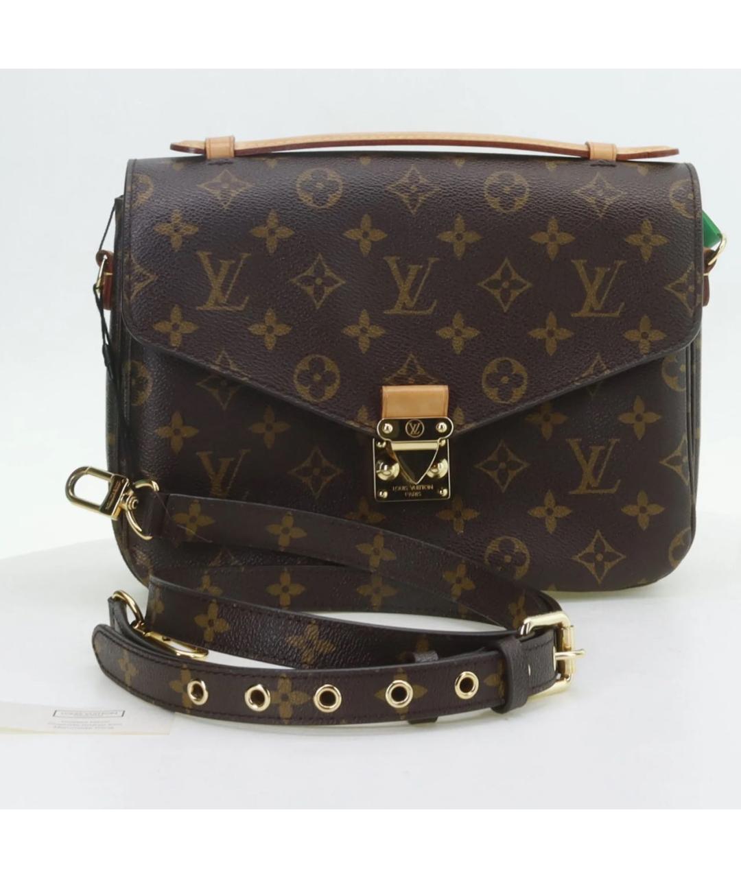 LOUIS VUITTON Коричневая сумка через плечо, фото 2