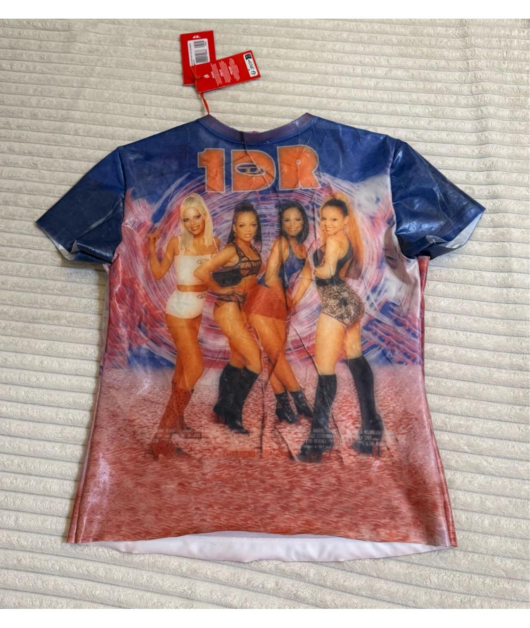 DIESEL Мульти полиэстеровая футболка, фото 2