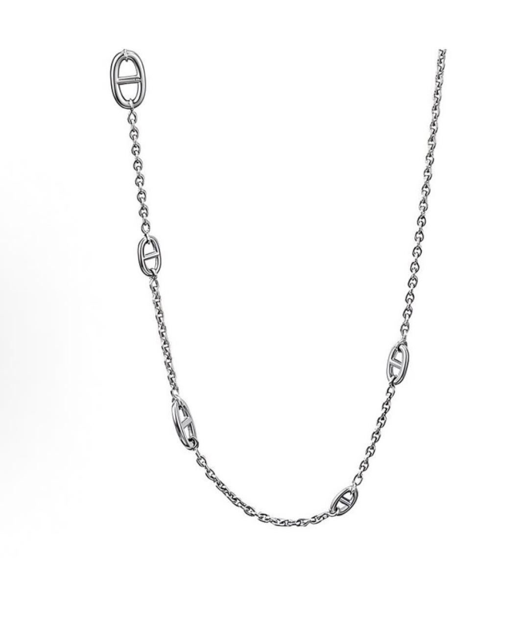 HERMES Серебряная серебряная цепочка, фото 5