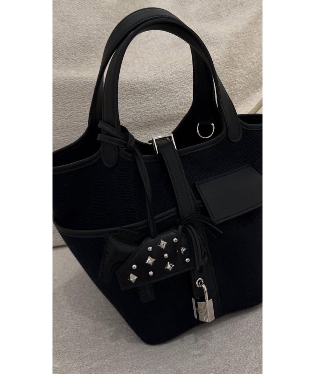 HERMES Черный брелок, фото 2