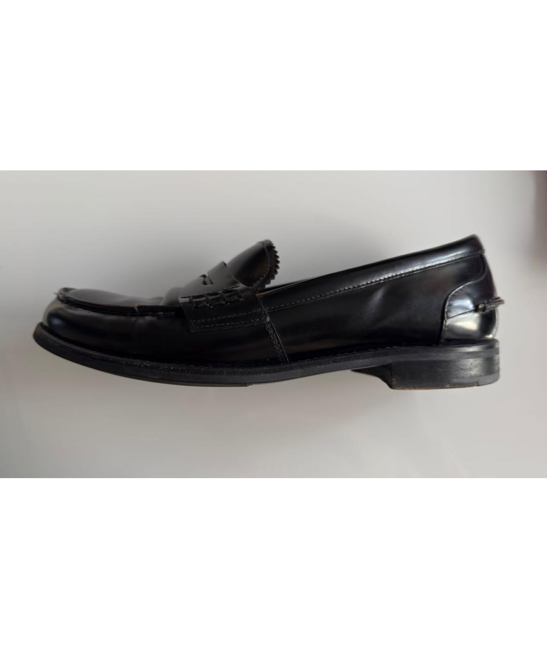 CHURCH'S Черные кожаные лоферы, фото 5