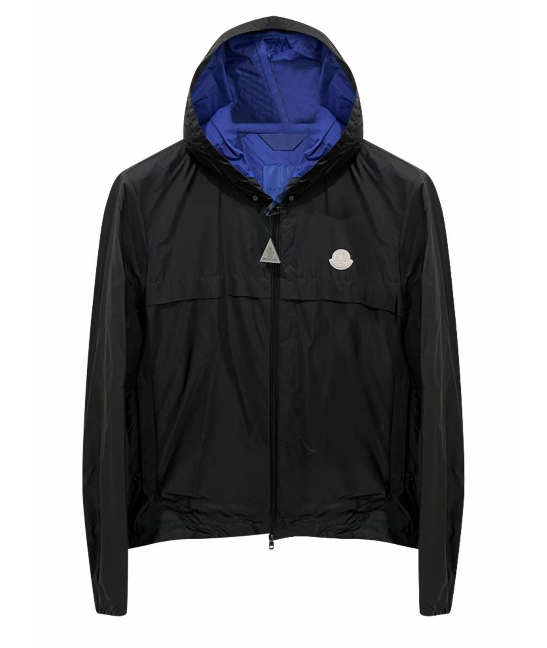 MONCLER Черная полиамидовая куртка, фото 1