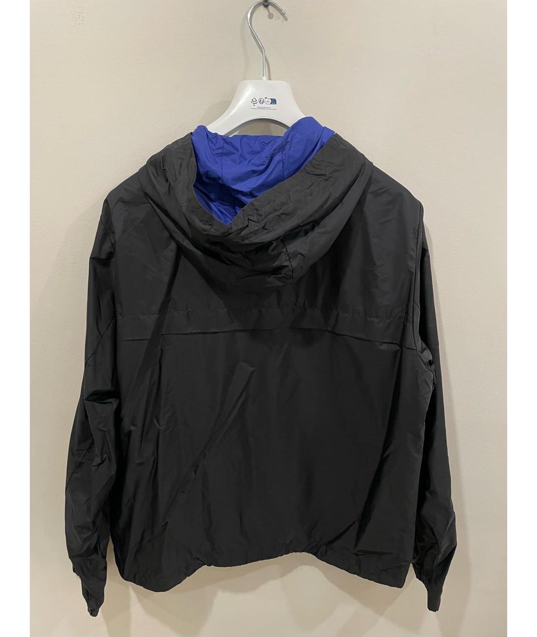 MONCLER Черная полиамидовая куртка, фото 2