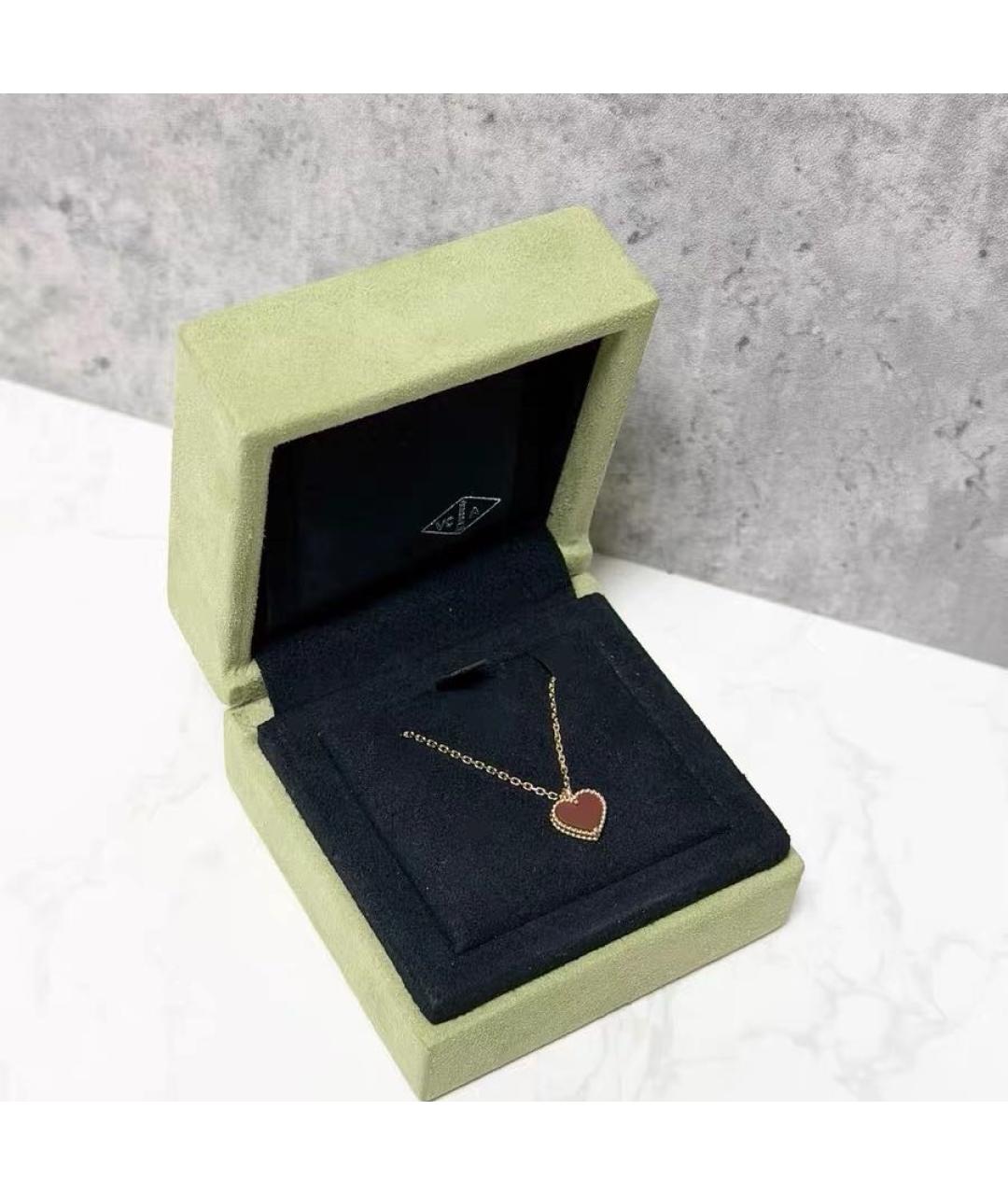 VAN CLEEF & ARPELS Красное колье из розового золота, фото 2