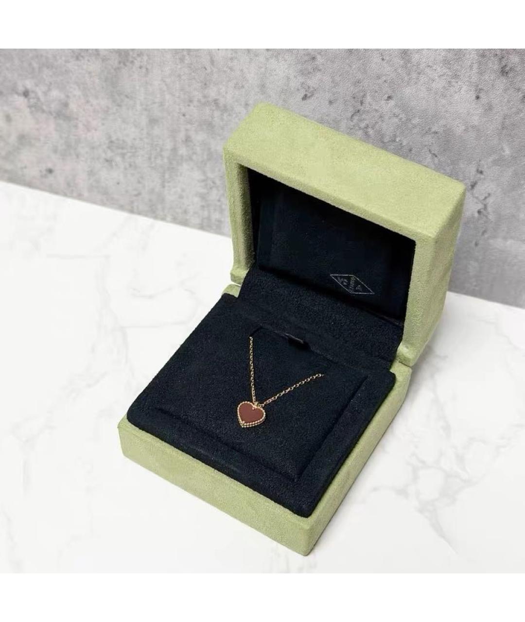 VAN CLEEF & ARPELS Красное колье из розового золота, фото 3