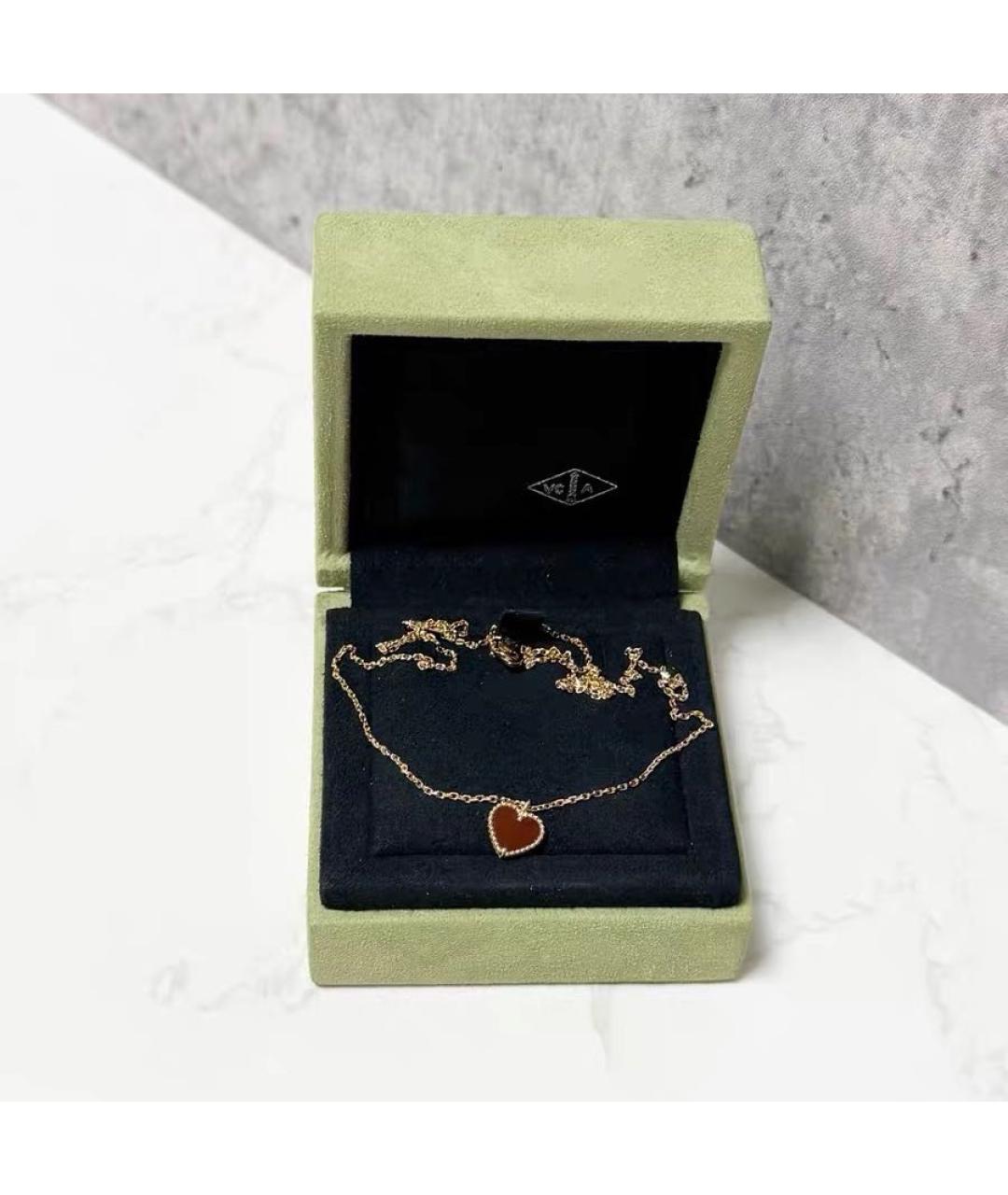 VAN CLEEF & ARPELS Красное колье из розового золота, фото 4