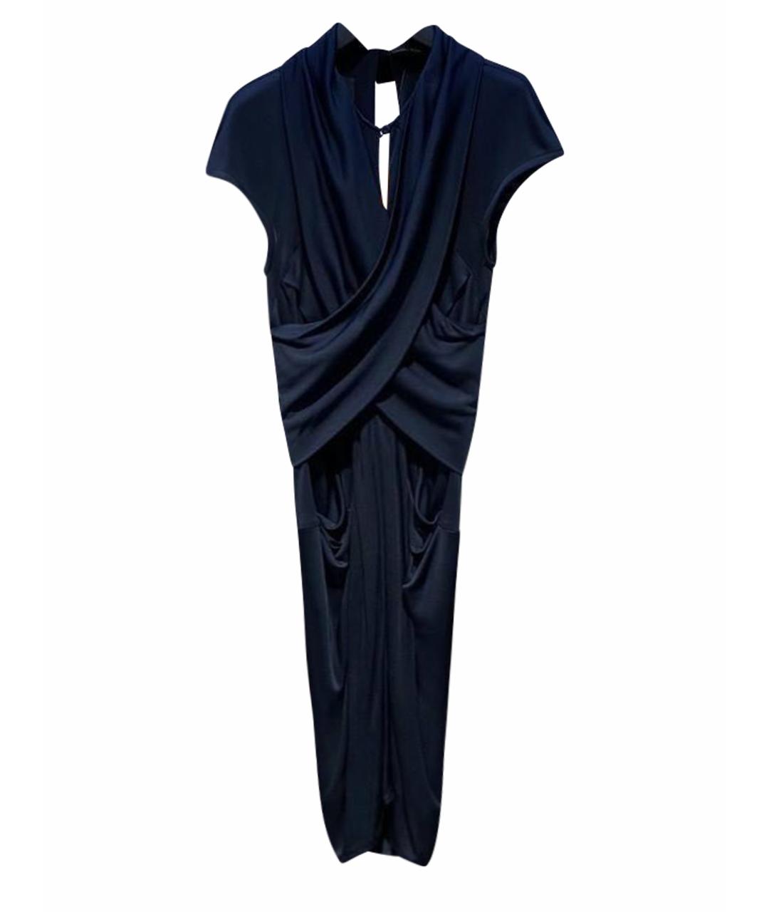 FENDI Темно-синее повседневное платье, фото 1