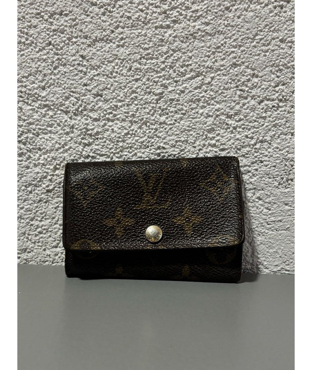 LOUIS VUITTON Коричневая ключница, фото 6