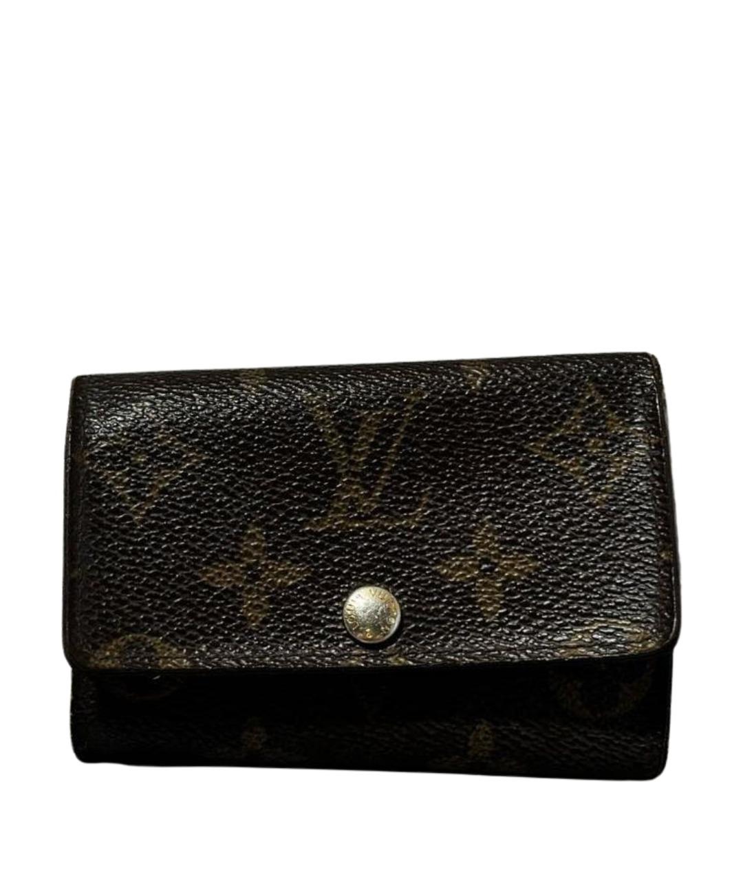 LOUIS VUITTON Коричневая ключница, фото 1