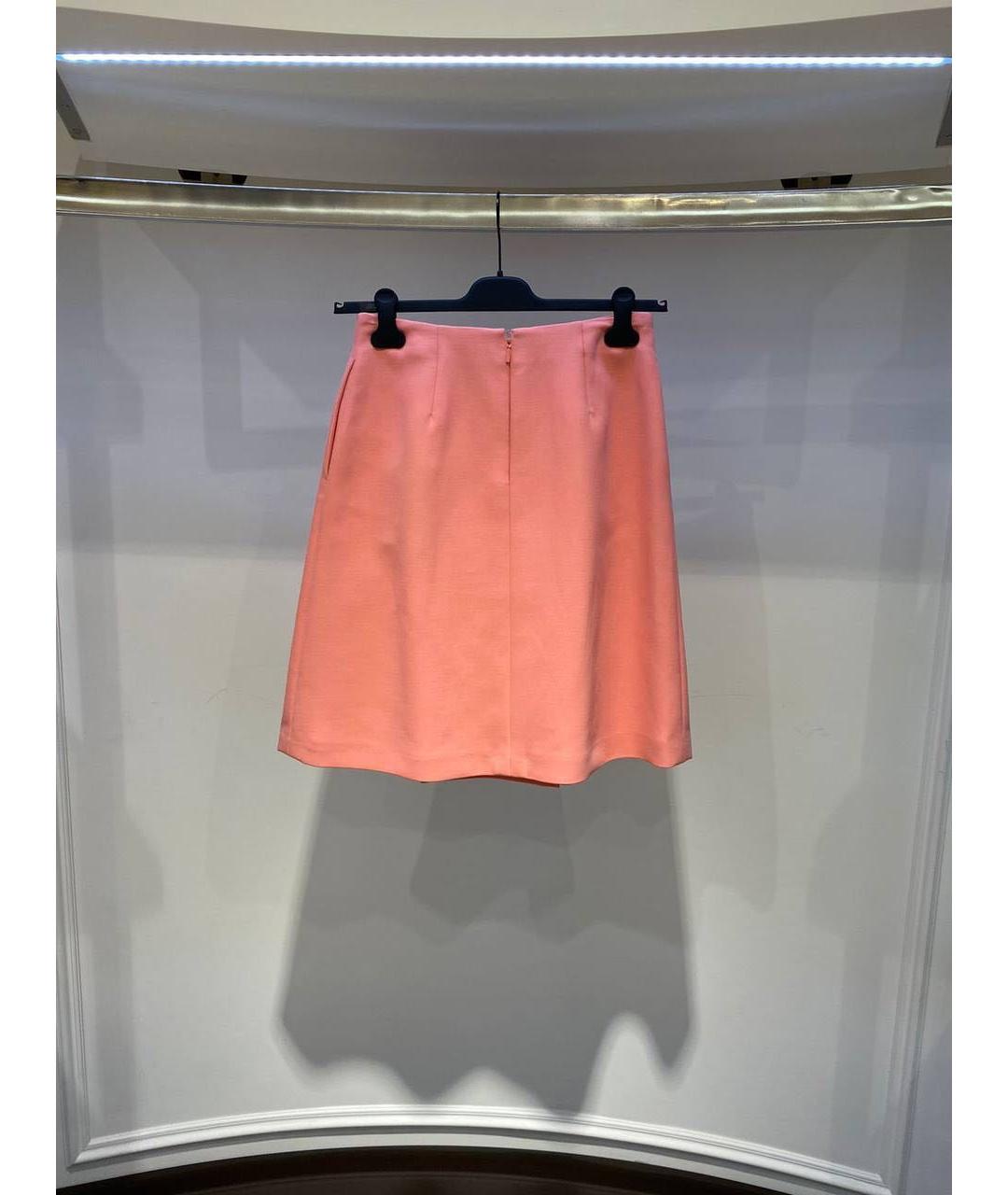FENDI Коралловая юбка мини, фото 2