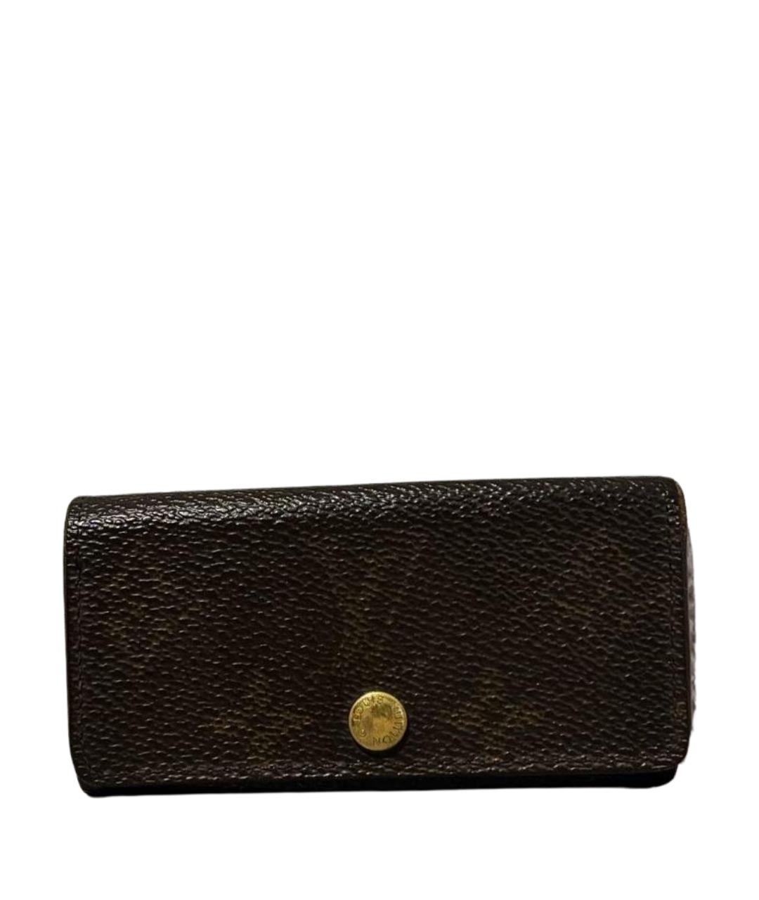 LOUIS VUITTON Коричневая ключница, фото 1