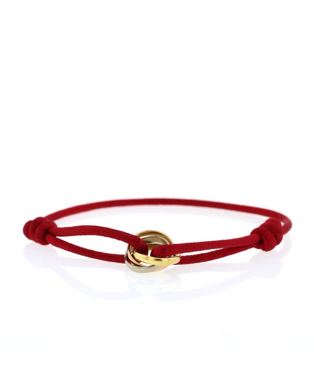 CARTIER Бордовый браслет из желтого золота, фото 6