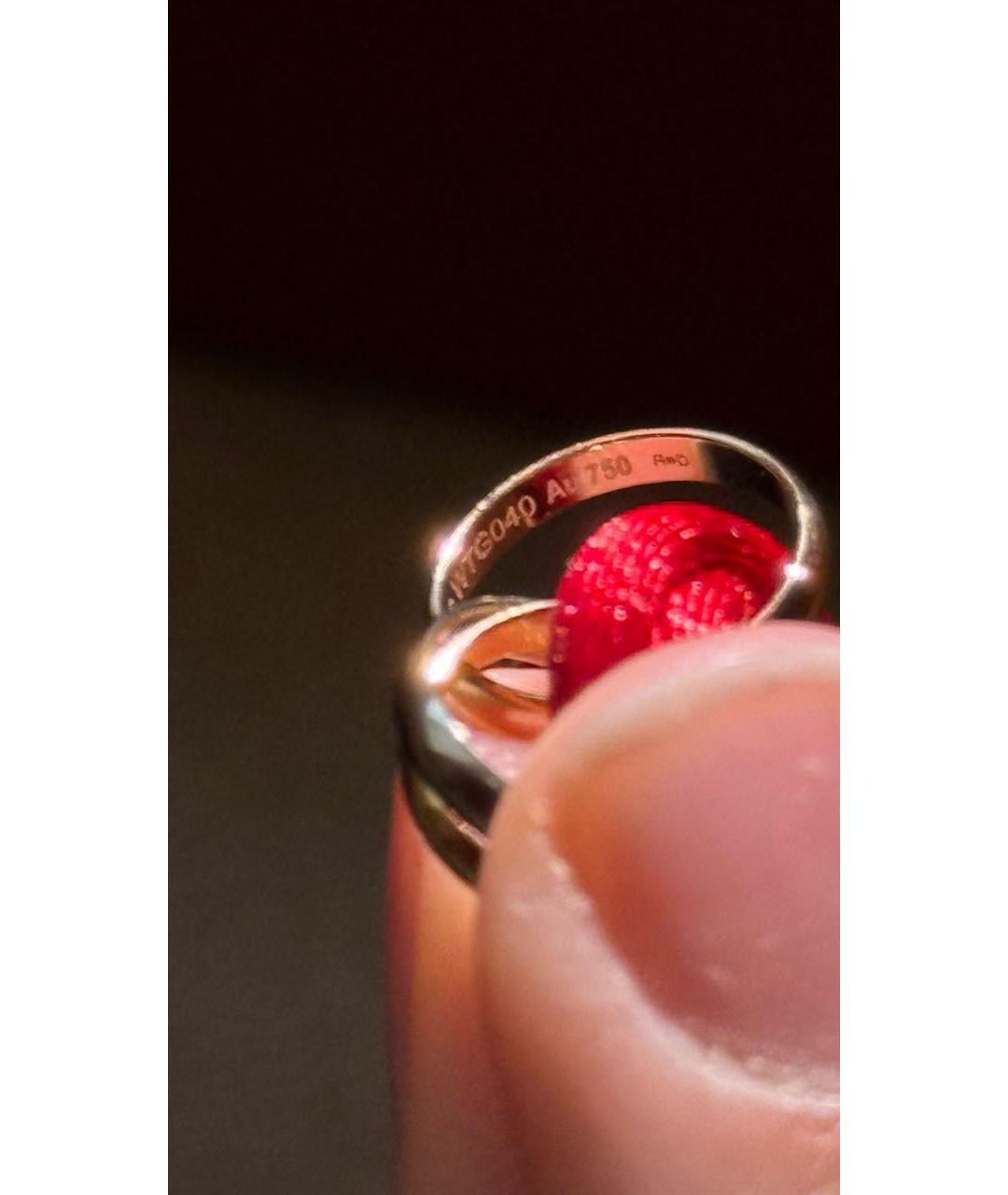 CARTIER Бордовый браслет из желтого золота, фото 5