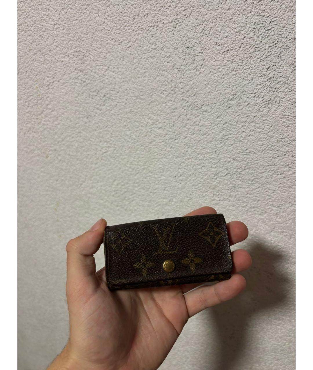 LOUIS VUITTON Коричневая ключница, фото 2