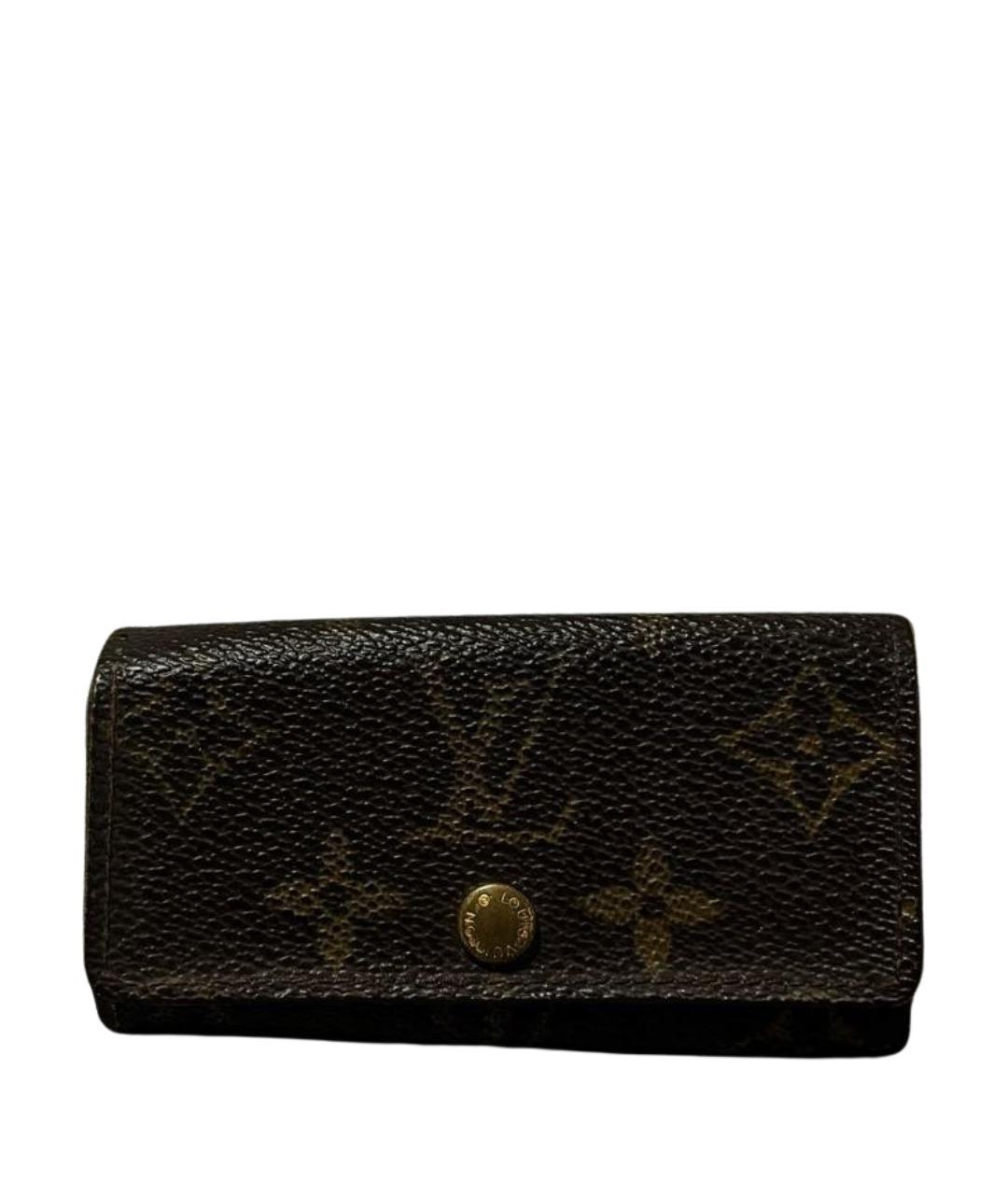 LOUIS VUITTON Коричневая ключница, фото 1