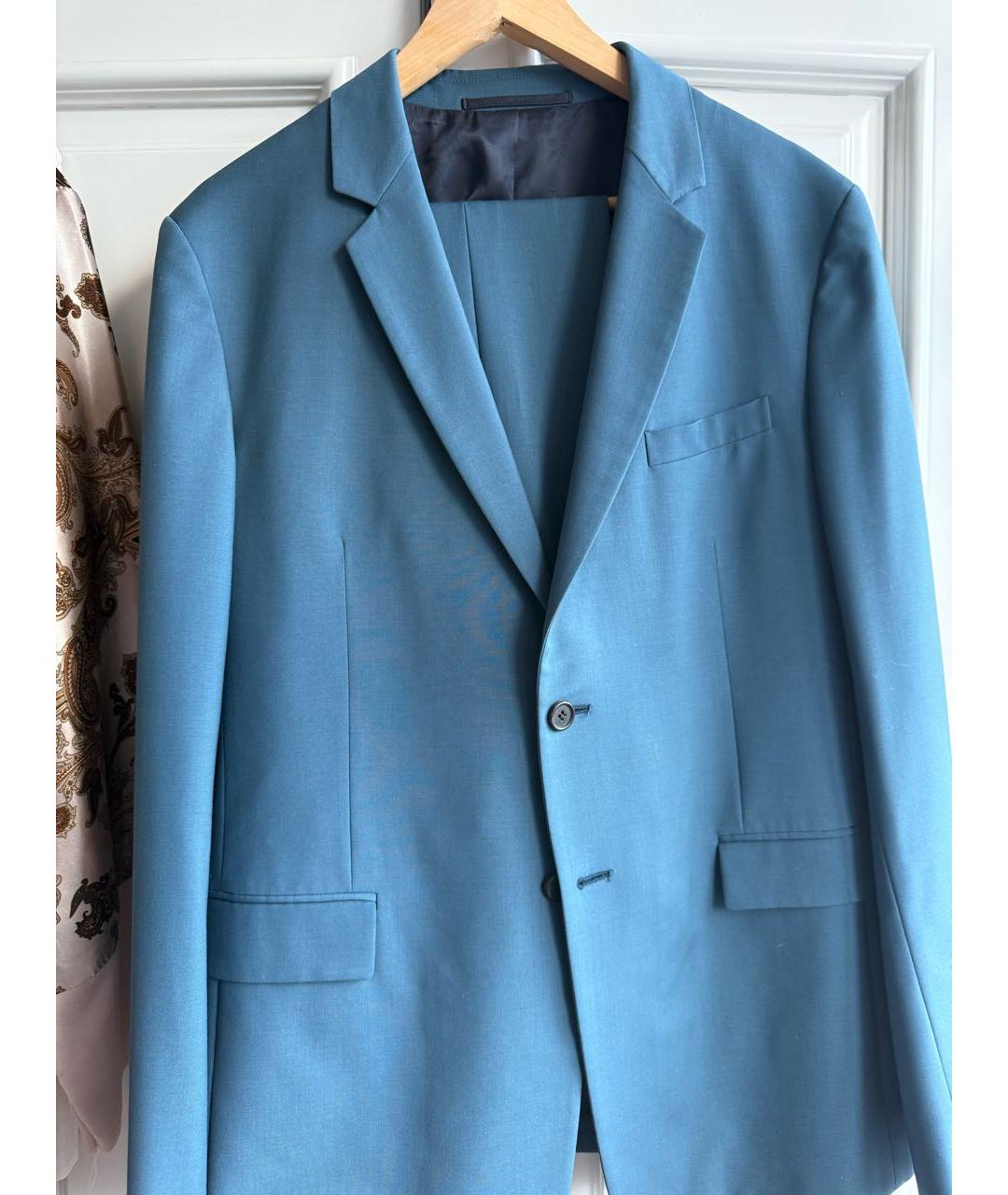 PRADA Синий классический костюм, фото 8