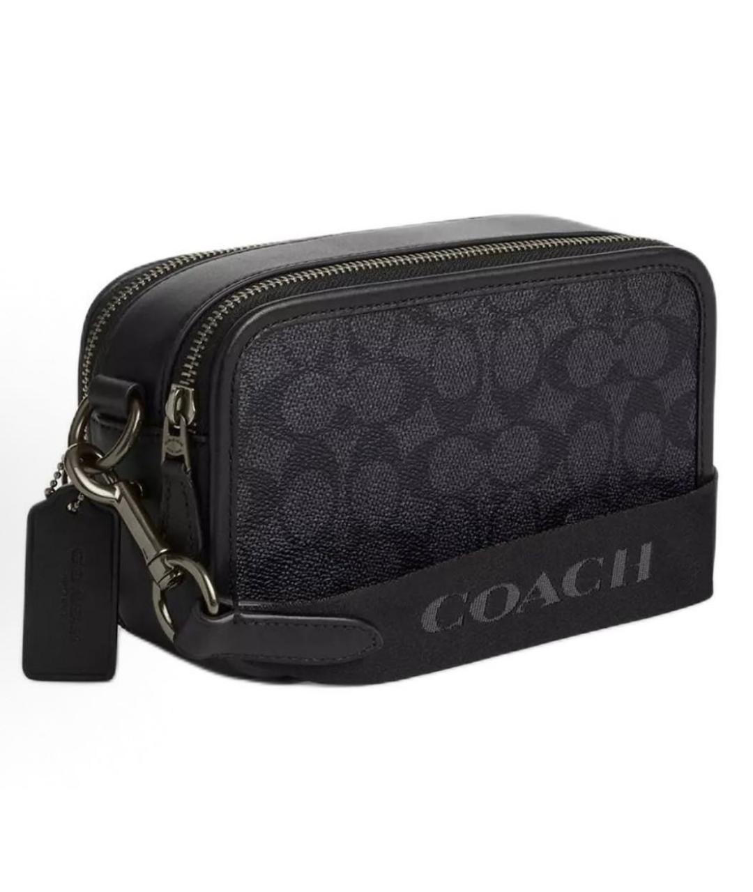 COACH Черная сумка на плечо, фото 2