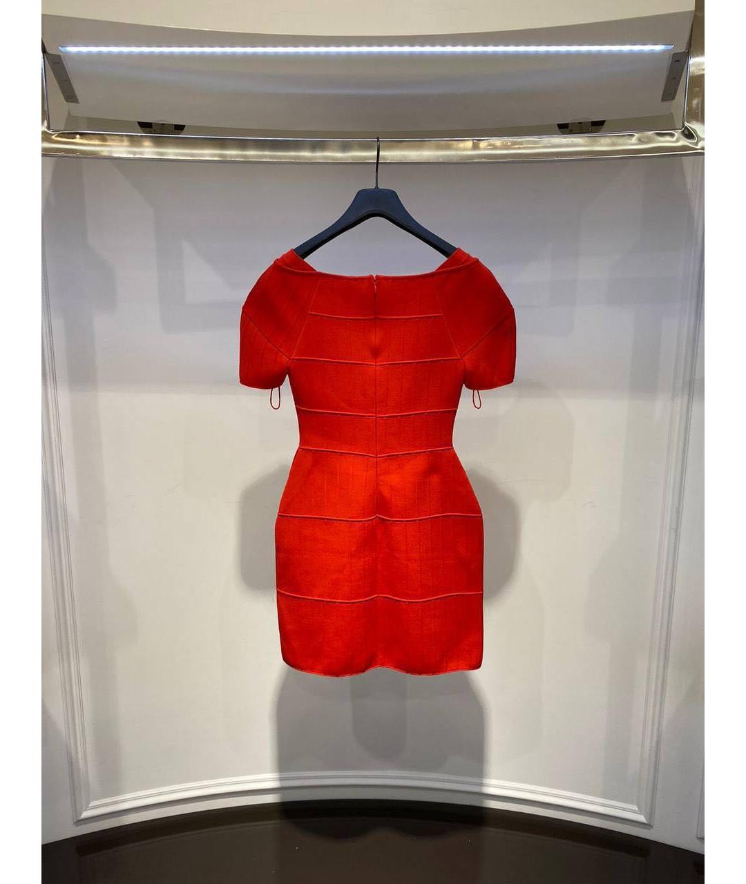 FENDI Красное повседневное платье, фото 2