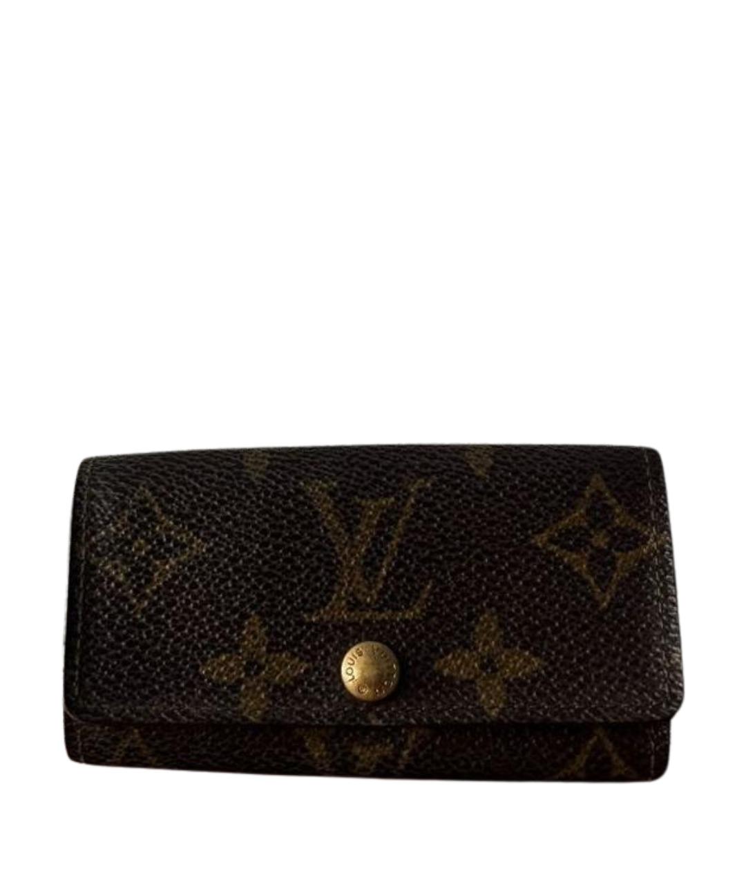 LOUIS VUITTON Коричневая ключница, фото 1