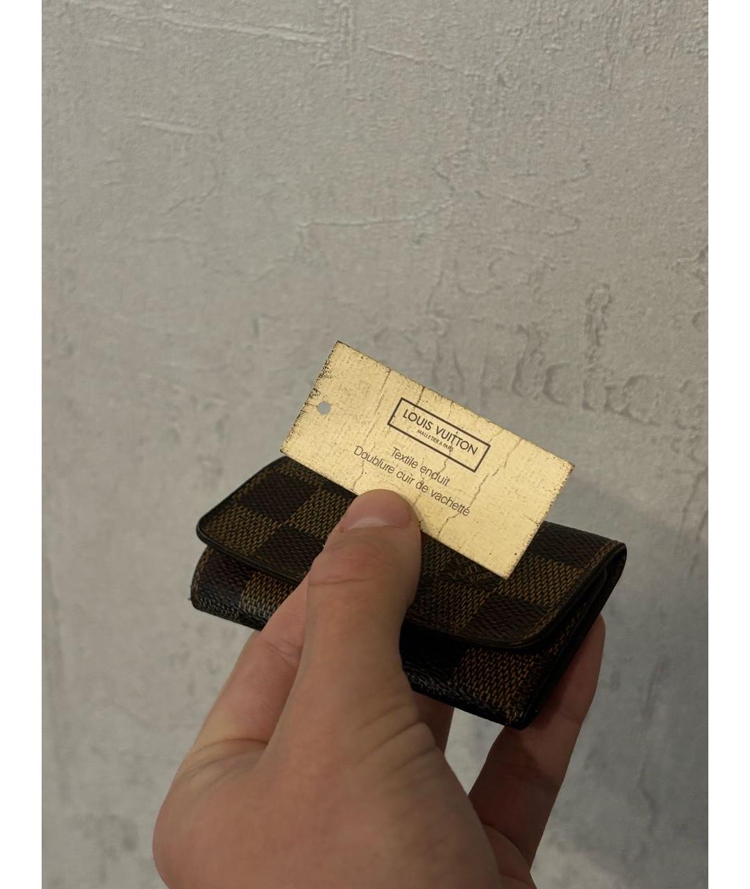 LOUIS VUITTON Коричневая ключница, фото 2