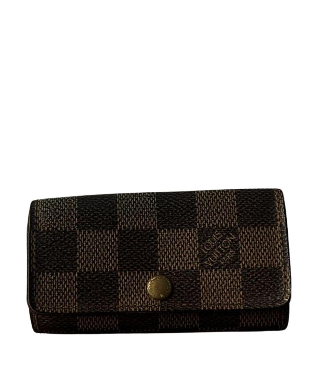 LOUIS VUITTON Коричневая ключница, фото 1
