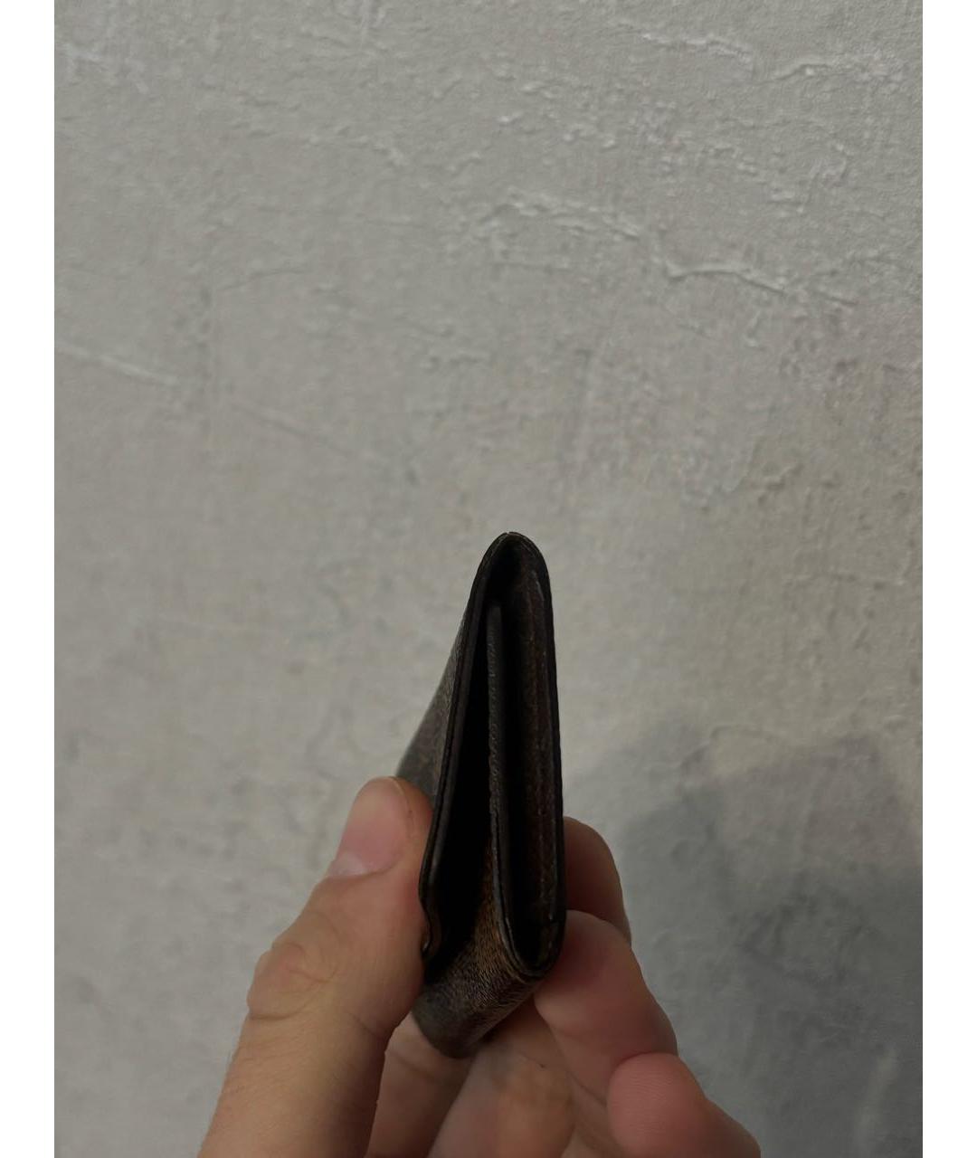 LOUIS VUITTON Коричневая ключница, фото 5